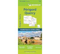 QUERCY PERIGORD 11118 CARTE MICHELIN KAART: Map: 118