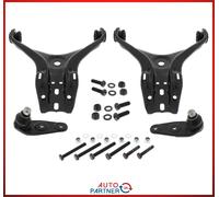 Querlenkersatz Frontale per Audi 80 B3 Berlina Set Braccetti Giunto Sferico Viti
