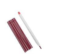 Quesardens Penna per Tessuto Cancellabile con il Calore, Gesso da Sarto Scomparsa Retrattile con 10/20 Ricariche, Punta Fine, Marcatore per Cucito, Quilting, Sartoria e Fai-da-Te(Red,1set)