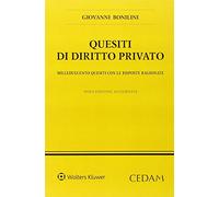 Libri Giovanni Bonilini - Quesiti Di Diritto Privato. Milleduecento Quesiti Con