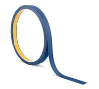 Quest Barra piatta in plastica autoadesiva, lunghezza: 10 m, modanature decorative, profilo in PVC per costruzione e decorazione (blu, 10 m x 40 mm)