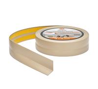 Quest Battiscopa Morbido 18 x 18 mm Autoadesivo - Beige, 20 m | Listello angolare flessibile in PVC, senza forare, per cucina e bagno, resistente ai raggi UV