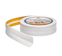 Quest Battiscopa Morbido 18 x 18 mm Autoadesivo - Grigio Chiaro, 25 m | Listello angolare flessibile in PVC, senza forare, per cucina e bagno, resistente ai raggi UV