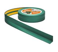 Quest Battiscopa Morbido Adesivo - 30 mm x 30 mm - Finitura Flessibile, Listello in PVC, Profilo Angolare per Cucina, Bagno, Parete, Pavimento - Resistente ai raggi UV (Verde, 10m)