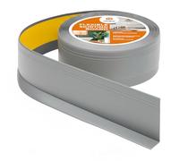 Quest Battiscopa PVC Morbido 70 x 20 mm Autoadesivo - Grigio, 5 m