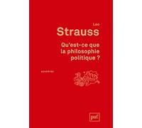 Qu'est-ce que la philosophie politique ?