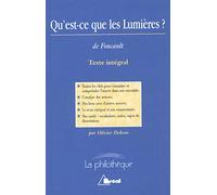 Qu'est-ce que les Lumières ?
