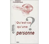 Qu'est-ce qu'une personne?