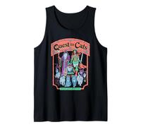 Quest for Cats Roleplay Retro Vintage Funny Adult Humor Canotta