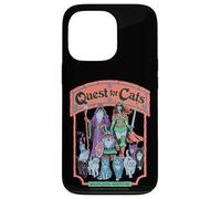 Quest for Cats Roleplay Retro Vintage Funny Adult Humor Custodia per iPhone 13 Pro