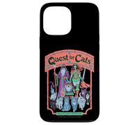 Quest for Cats Roleplay Retro Vintage Funny Adult Humor Custodia per iPhone 13 Pro Max