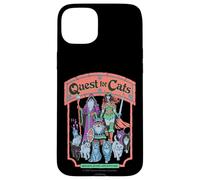 Quest for Cats Roleplay Retro Vintage Funny Adult Humor Custodia per iPhone 15 Plus