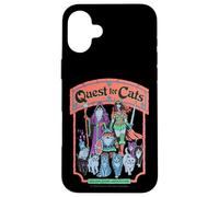 Quest for Cats Roleplay Retro Vintage Funny Adult Humor Custodia per iPhone 16 Plus