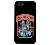 Quest for Cats Roleplay Retro Vintage Funny Adult Humor Custodia per iPhone SE (2020) / 7 / 8