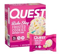 Quest Frosted Cookie, Birthday Cake, 8/box