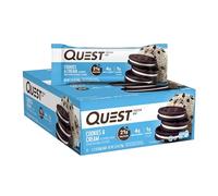 Quest Nutrition Bars Cookies & Cream - Pacco da 12 x 60 g, Totale: 720 g