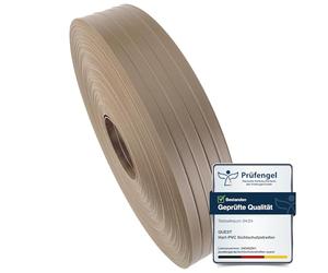 Quest Pannello di protezione frangivista in PVC rigido, per recinzioni da giardino, 4,75 cm, lunghezza 50 m (beige)