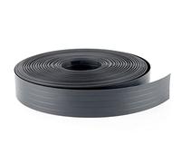 Quest Pannello di protezione frangivista in PVC rigido, per recinzioni da giardino, 4,75 cm, spessore: 1,5 mm, grafite RAL7016