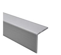 Quest Paraspigoli PVC 27 x 27 mm Protezione Bordi - Argento, 70 cm