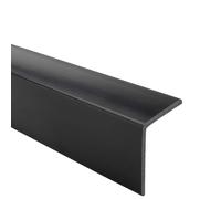 Quest Paraspigoli PVC 27x27 mm Protezione Bordi - Nero, 70 cm
