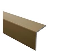 Quest Paraspigoli PVC 35 x 35 mm Protezione Bordi - Ottone, 110 cm