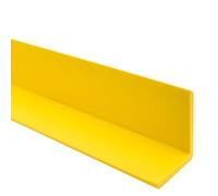 Quest Profilo angolare 27 x 27 mm, paraspigoli - PVC plastica - senza nastro adesivo - 200 cm, giallo
