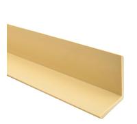 Quest Profilo angolare 35 x 35 mm, paraspigoli - PVC plastica - senza nastro adesivo - 70 cm, crema
