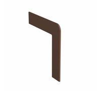 Quest Profilo da Parete Esterno PVC per Scale - Marrone