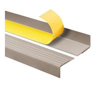 Quest Profilo per Gradini 30 x 27 mm Antiscivolo - Beige, 100 cm