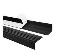 Quest Profilo per Gradini 30 x 27 mm Antiscivolo - Nero, 150 cm