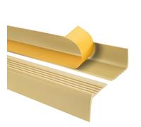 Quest Profilo per Gradini 50 x 42 mm Antiscivolo - Crema, 90 cm