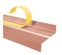 Quest Profilo per Gradini PVC 40 x 25 mm - Marrone Chiaro, 130 cm