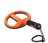 Quest Scuba Tector II, Rilevatore di Metalli Subacqueo, Modello STP20, Arancione e Nero