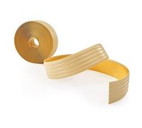 Quest Strisce Antiscivolo PVC 35 mm Autoadesivo - Crema, 5 m | Nastro antiscivolo per scale, bagno e superfici lisce, interni ed esterni, atossico, facile da tagliare e incollare