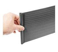 QUEST Strisce Visive Doppia Asta PVC Rigido Protezione Visiva Recinzione,...