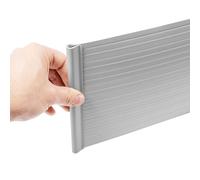 QUEST Strisce Visive Doppia Asta PVC Rigido Protezione Visiva Recinzione,...