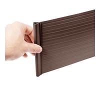 QUEST Strisce Visive Doppia Asta PVC Rigido Protezione Visiva Recinzione,...