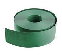 Quest Nastro per recinzione in PVC, 10 cm, stretto, per recinzioni a doppia asta, resistente alle intemperie, ai raggi UV, 900 g/m², rotolo da 52 m, colore: verde