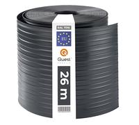 Quest Striscia Frangivista PVC Rigido 19 cm - Grafite, 26 m