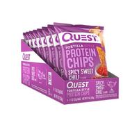 Quest Tortilla Stile Proteina Scaglie - Piccante Dolce Peperoncino (8 Borse)