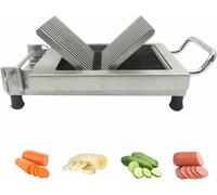 Questa affettatrice per Formaggio in Acciaio Inossidabile con Fili, Tagliere Professionale per Burro, Strumento da Cucina per affettare Toast e Verdure
