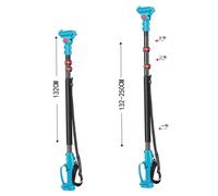 Questa asta telescopica può essere utilizzata solo su macchine Makita con connettori inferiori a 3 pin, durante la spina a 2 pin non è disponibile