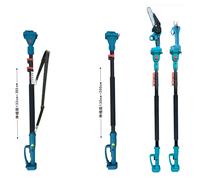 Questa asta telescopica può essere utilizzata solo su macchine Makita con connettori inferiori a 3 pin, durante la spina a 2 pin non è disponibile