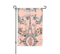 Questa bandiera da giardino con stampa a palloncino da caffè con bicicletta è il benvenuto ospiti a casa tua con unica. Perfetta per qualsiasi terrazza, patio, portico anteriore o veranda e fai