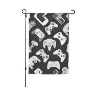 Questa bandiera da giardino con stampa controller di gioco è il benvenuto ospiti a casa tua con unico. Perfetto per qualsiasi ponte, patio, portico anteriore o veranda e fai affascinanti dichiarazioni
