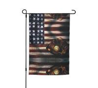 Questa bandiera da giardino con stampa di baseball americana è il benvenuto ospiti a casa tua con unica. Perfetta per qualsiasi ponte, patio, portico anteriore o veranda e fai affascinanti