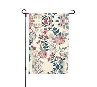 Questa bandiera da giardino con stampa di foglie rosa è il benvenuto ospiti a casa tua con unica. Perfetta per qualsiasi terrazza, patio, portico anteriore o veranda e crea affascinanti dichiarazioni
