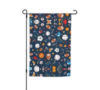 Questa bandiera da giardino con stampa di gioco di baseball sportiva è il benvenuto ospiti a casa tua con unica. Perfetta per qualsiasi ponte, patio, portico anteriore o veranda e fai affascinanti