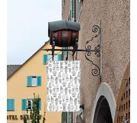 Questa bandiera da giardino con stampa di piante di cactus è il benvenuto ospiti a casa tua con unica. Perfetta per qualsiasi terrazza, patio, portico anteriore o veranda e crea affascinanti