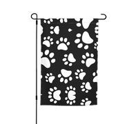 Questa bandiera da giardino con stampa di zampa d'orso è il benvenuto ospiti a casa tua con unica. Perfetta per qualsiasi terrazza, patio, portico anteriore o veranda e crea affascinanti dichiarazioni